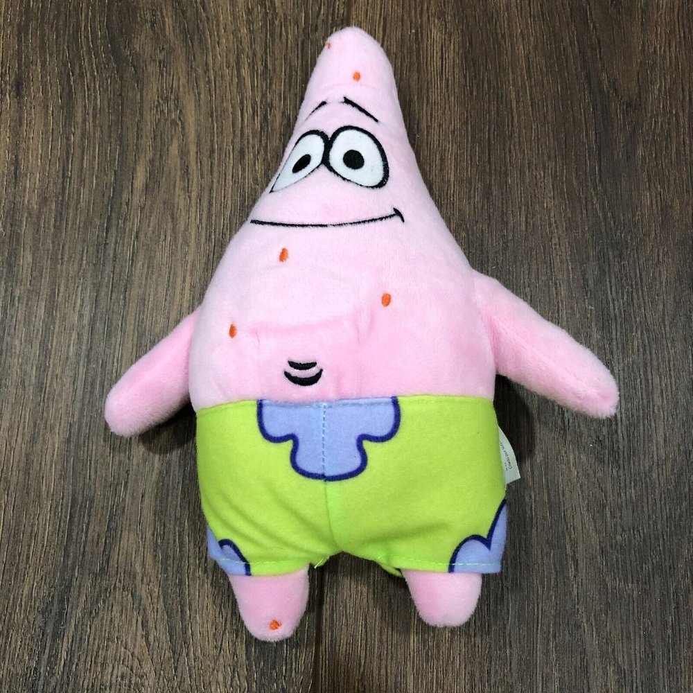 Nickelodeon Stuffed Patrick Starfish SpongeBob Squarepants 9” Plush Viacom 2018